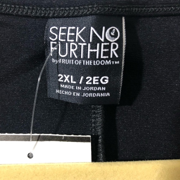 SEEK NO FURTHER Fruit of the Loom Women’s Stretch Open Front Cardigan Jacket 2XL - Picture 6 of 10